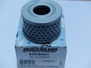 Zeus pod drive oil filter