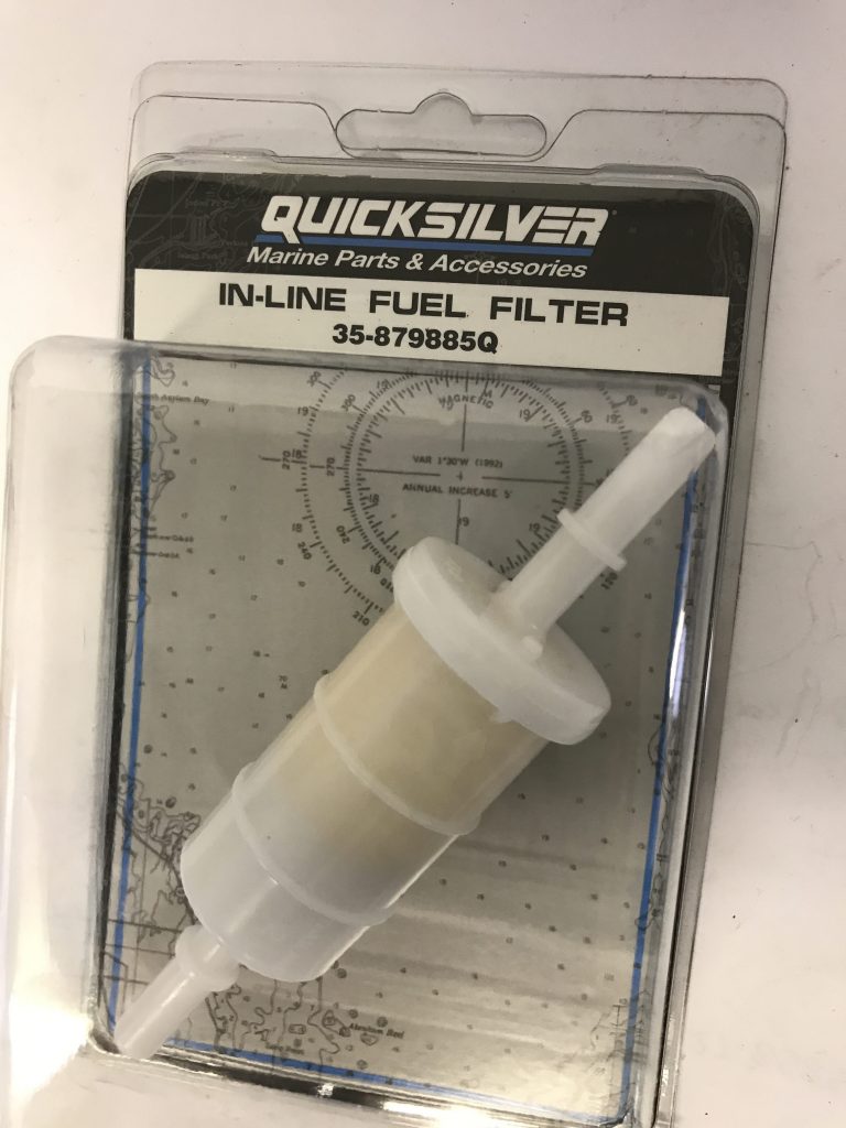Mercury 35879885Q inline fuel filter Marine Engineering Services
