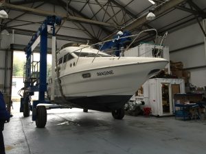 Indoor boat storage Port Dinorwic