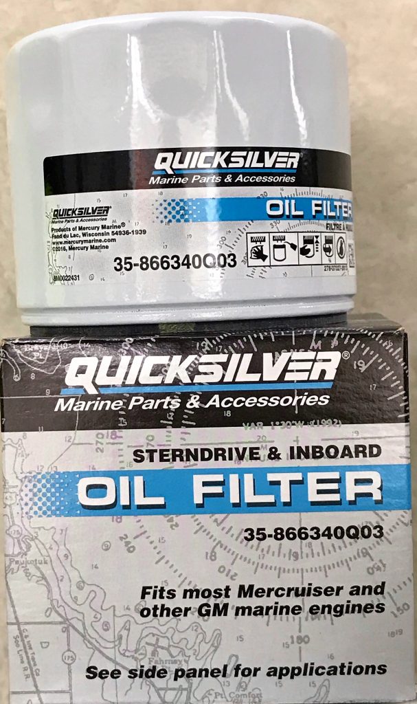 Quicksilver Oil Filter 35-866340Q03 - Marine Engineering Services