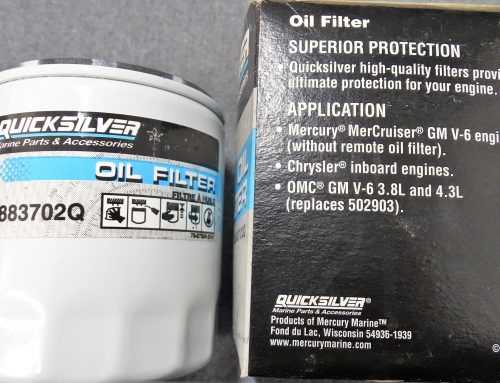 Oil filters for boat engines