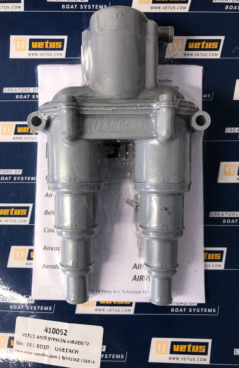 Vetus Antisiphon Airvent with Valve Marine Engineering Services