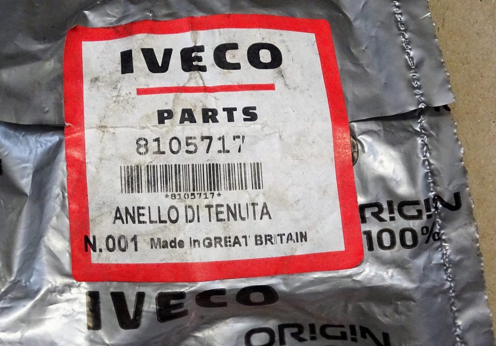 Iveco FPT Seal 8105717 - Marine Engineering Services